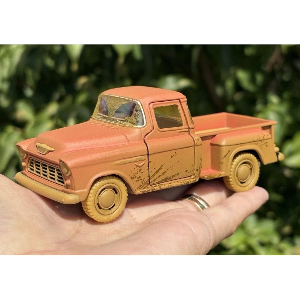 Kinsmart 1955 Chevy Stepside 3100 Diecast Muddy Rust Red Truck 1:32 5330DY